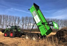 Fendt 516 Vario mit Tandemmulde